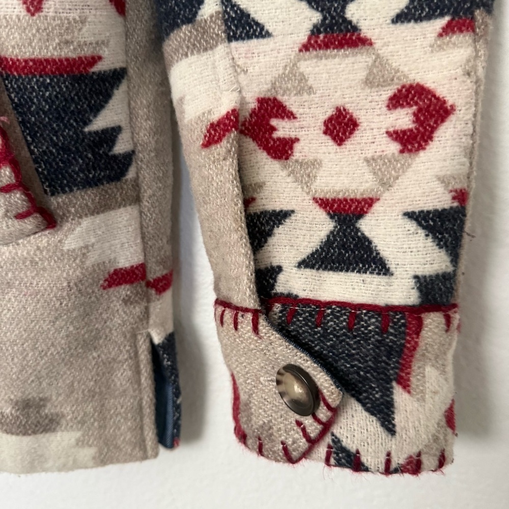 Idyllwind ESTERBROOK SOUTHWESTERN PRINT BLANKET SHACKET - Picture 10 of 12